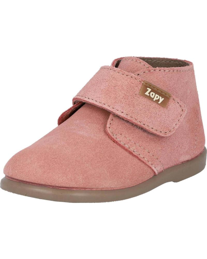 ZAPY BOTAS ZAPY CON CIERRE DE VELCRO ROSA