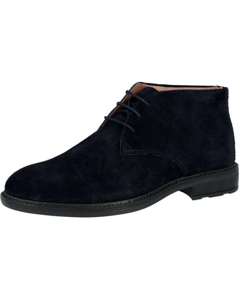 L&R SHOES BOTAS CHUKKA DE ANTE CON CORDONES AZUL