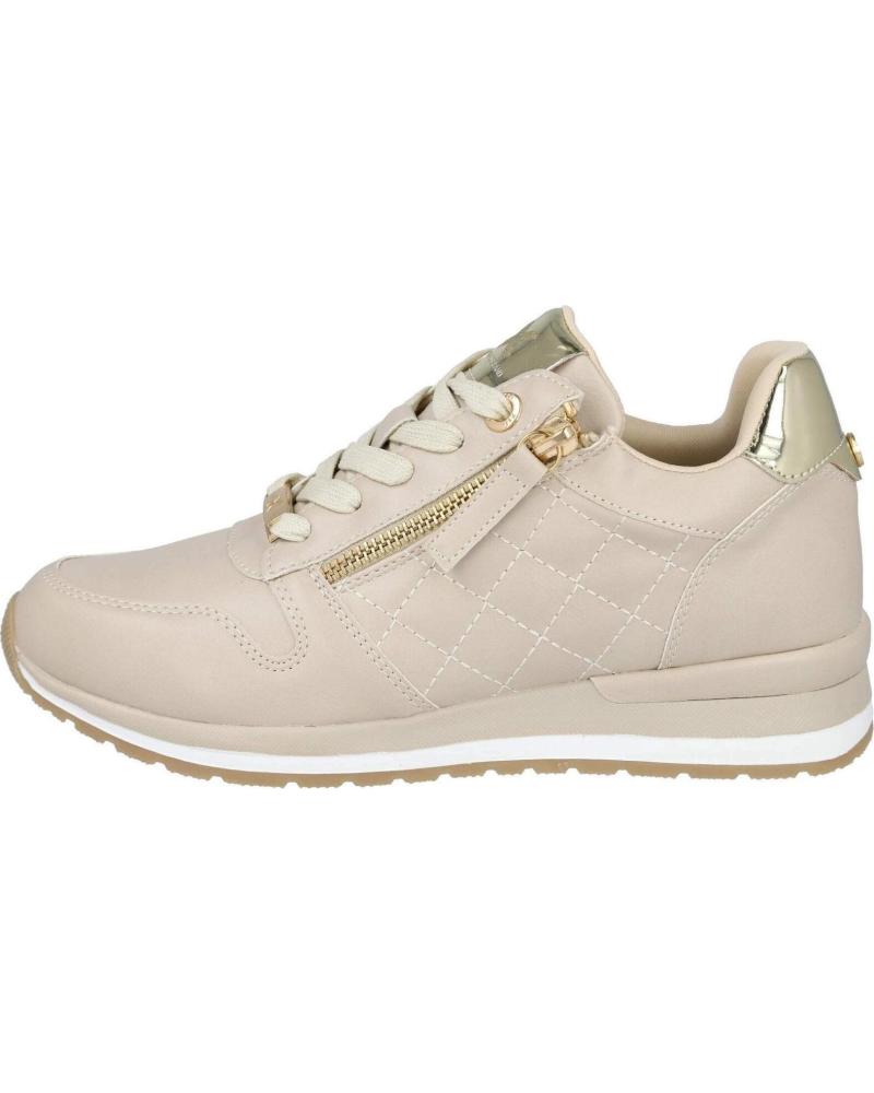 XTI ZAPATILLAS XTI CASUAL CON CIERRE LATERAL BEIGE