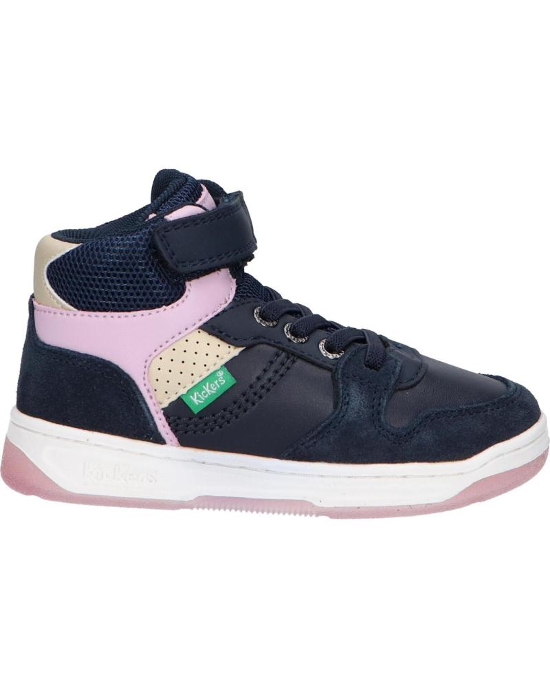 KICKERS ZAPATILLAS ALTAS KICKADO 103 103 MARINE-ROSE