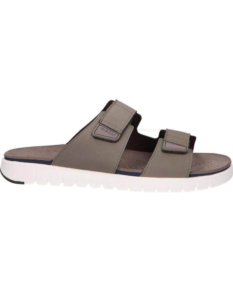 GEOX SANDALIAS FLEXRIDE CON CIERRE DE VELCRO C1018 DOVE GREY