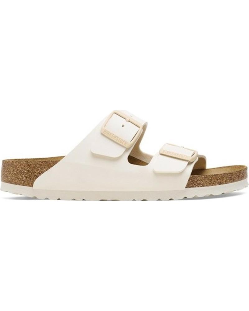 SANDALIAS BIRKENSTOCK ARIZONA BIRKO-FLOR BLANCO