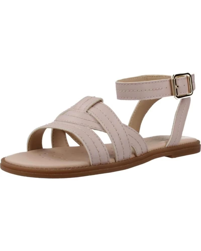 Geox Sandalias Karly con Tiras Cruzadas y Hebilla C8172 para Niñas J Sandal Girl