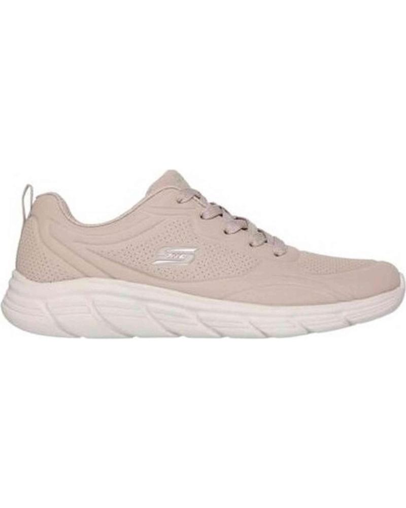 SKECHERS ZAPATILLAS SKECHERS DE TEJIDO TÉCNICO TRANSPIRABLE MARRON