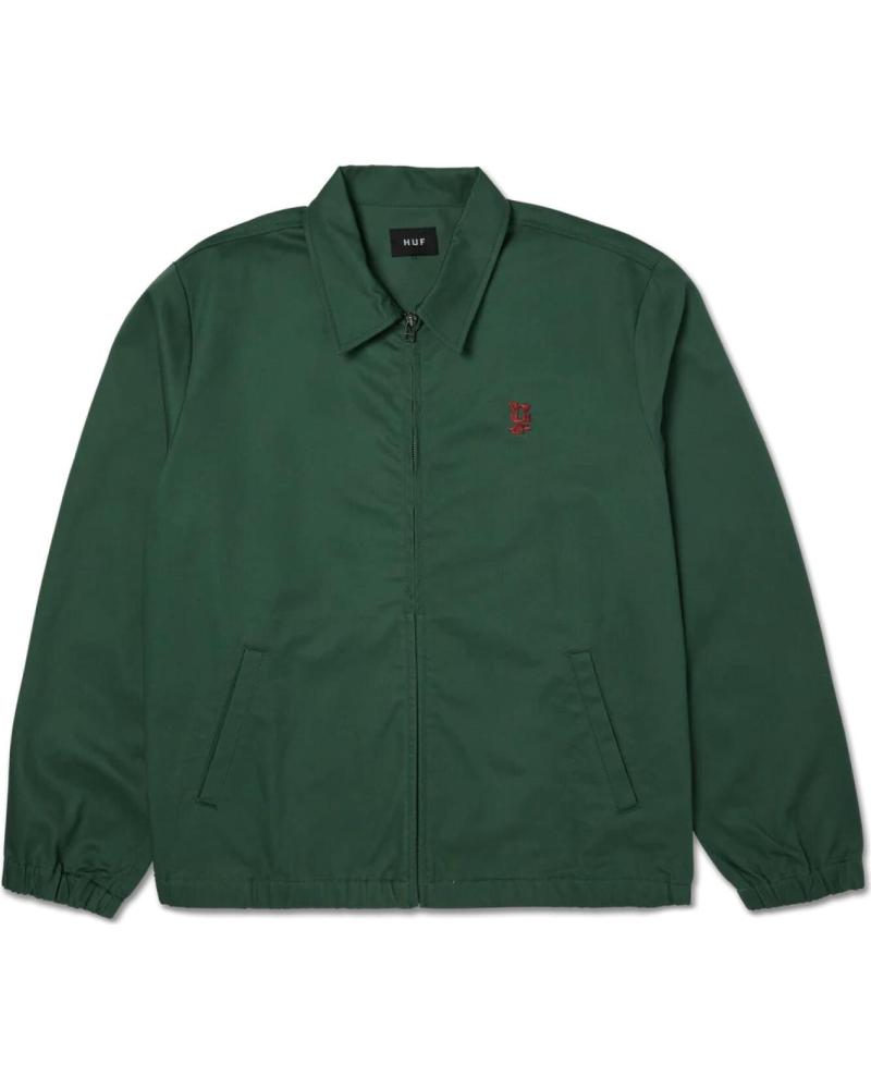 HUF CHAQUETA HUF ESTILO WORKER VERDE