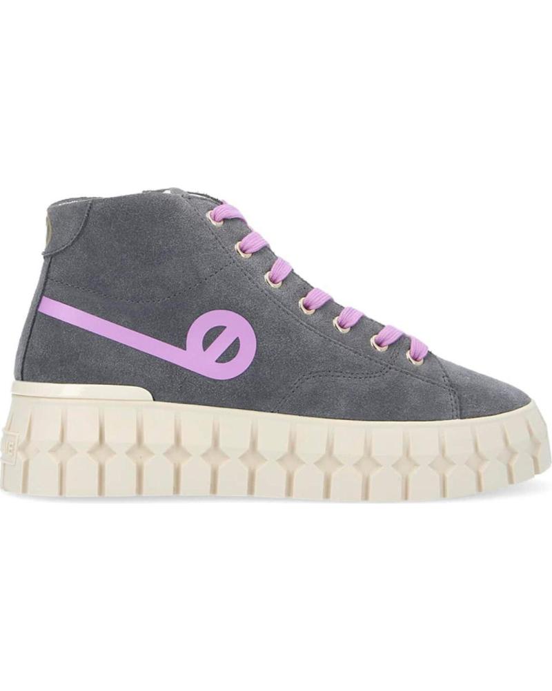 NO NAME ZAPATILLAS PLAY MID SUEDE-PRINT SMOKE