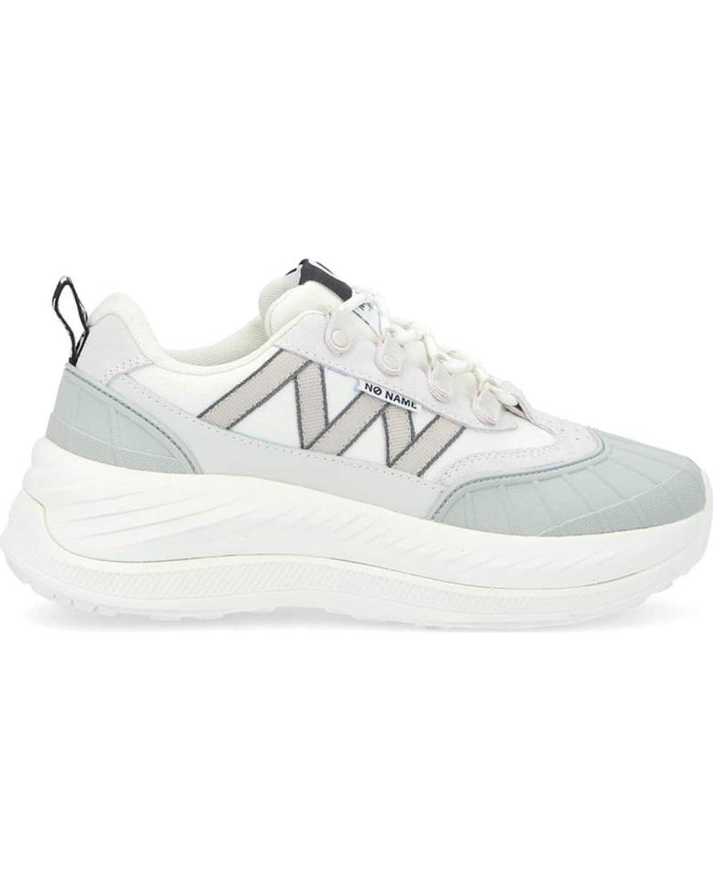 NO NAME ZAPATILLAS EXPLO RUNNER CON DETALLES EN NYLON Y ANTE WHITE