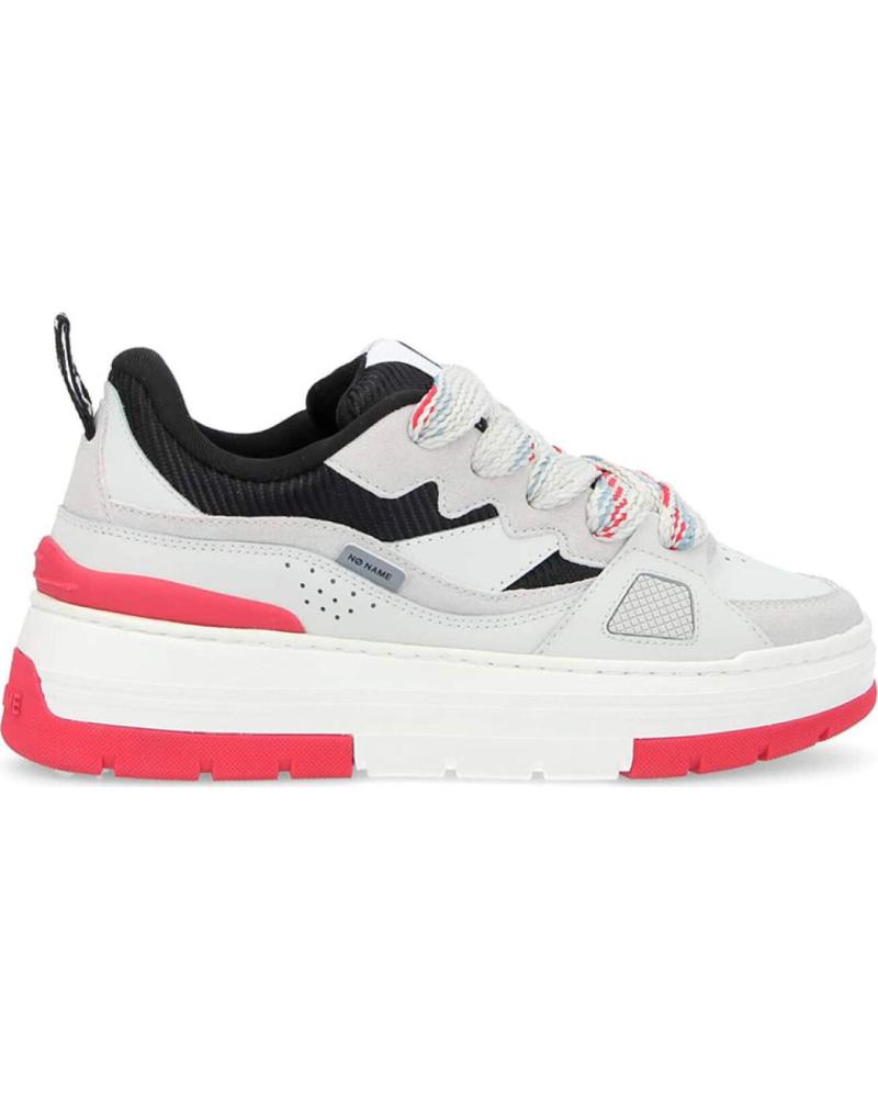 NO NAME ZAPATILLAS NOLLIE EN NOBUCK Y PAJA CON DETALLES DORADOS DOVE-GOLD