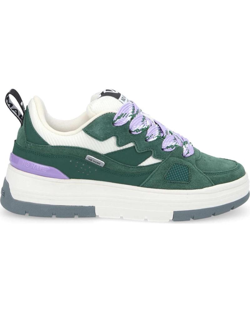 NO NAME ZAPATILLAS NOLLIE SUEDE-STRAW MINT-DOVE-GOLD