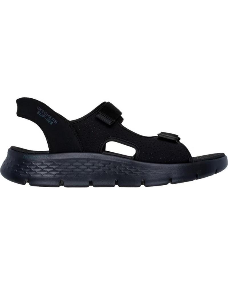 SKECHERS SANDALIAS GO WALK FLEX SD EASY ENTRY NEGRO