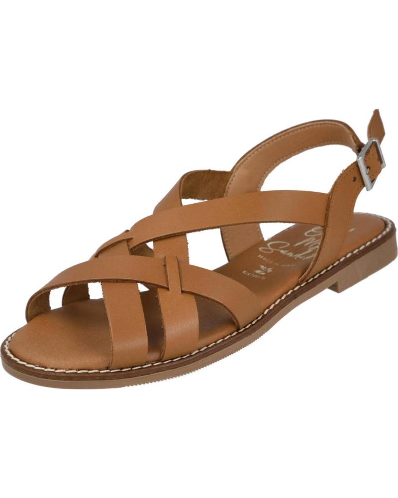 OH MY SANDALS SANDALIAS PLANAS DE TIRAS 5833 ROBLE