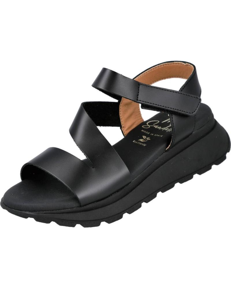 OH MY SANDALS SANDALIAS 5955 EN PIEL NEGRO