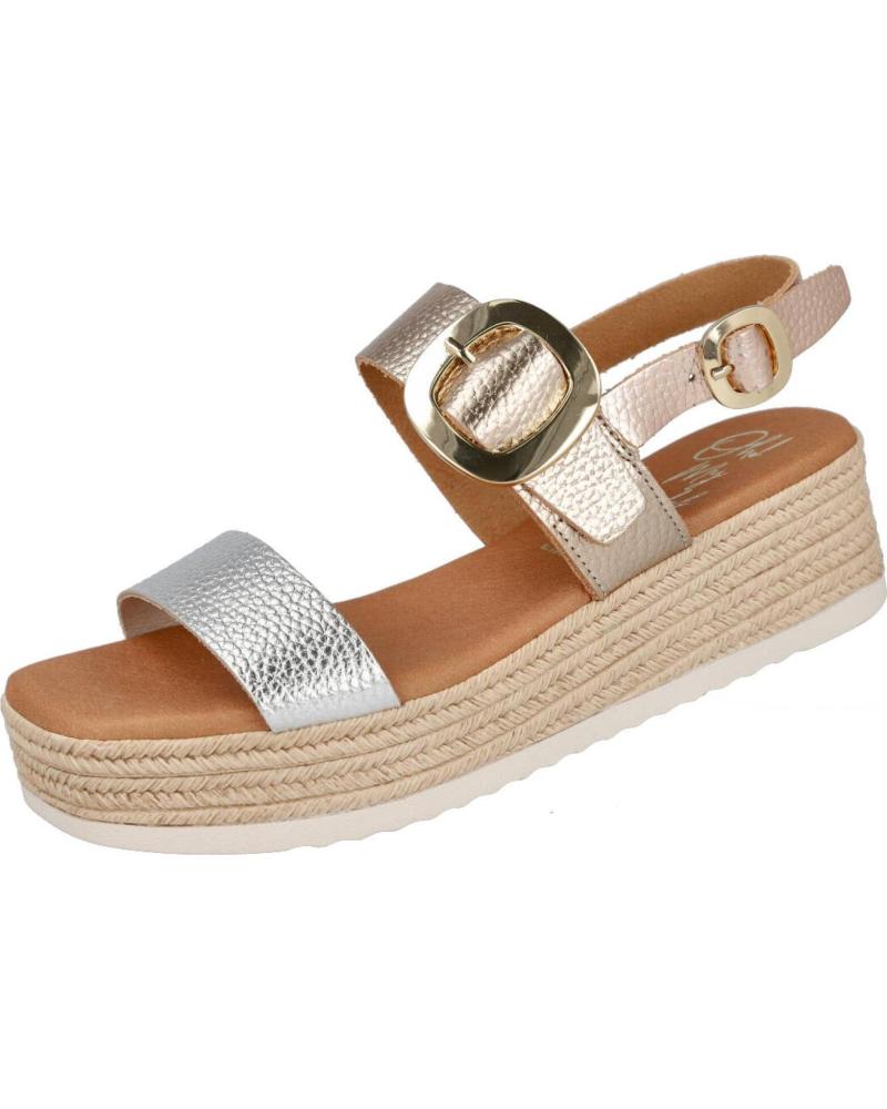 OH MY SANDALS SANDALIAS DE PLATAFORMA 6024 CON HEBILLA CAVA
