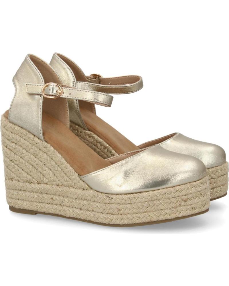 SPORT3PUNTO0 SANDALIA DE CUÑA CON PLATAFORMA Y CIERRE DE HEBILLA VARIOS COLORES