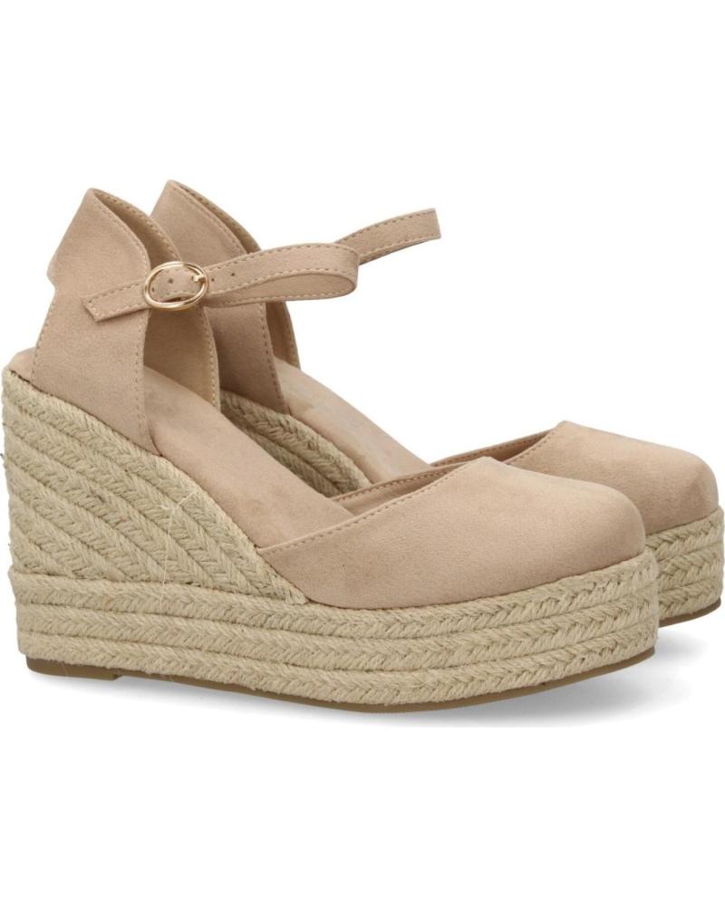 SPORT3PUNTO0 SANDALIA DE CUÑA CON PLATAFORMA Y CIERRE DE HEBILLA CF-5319 VARIOS COLORES