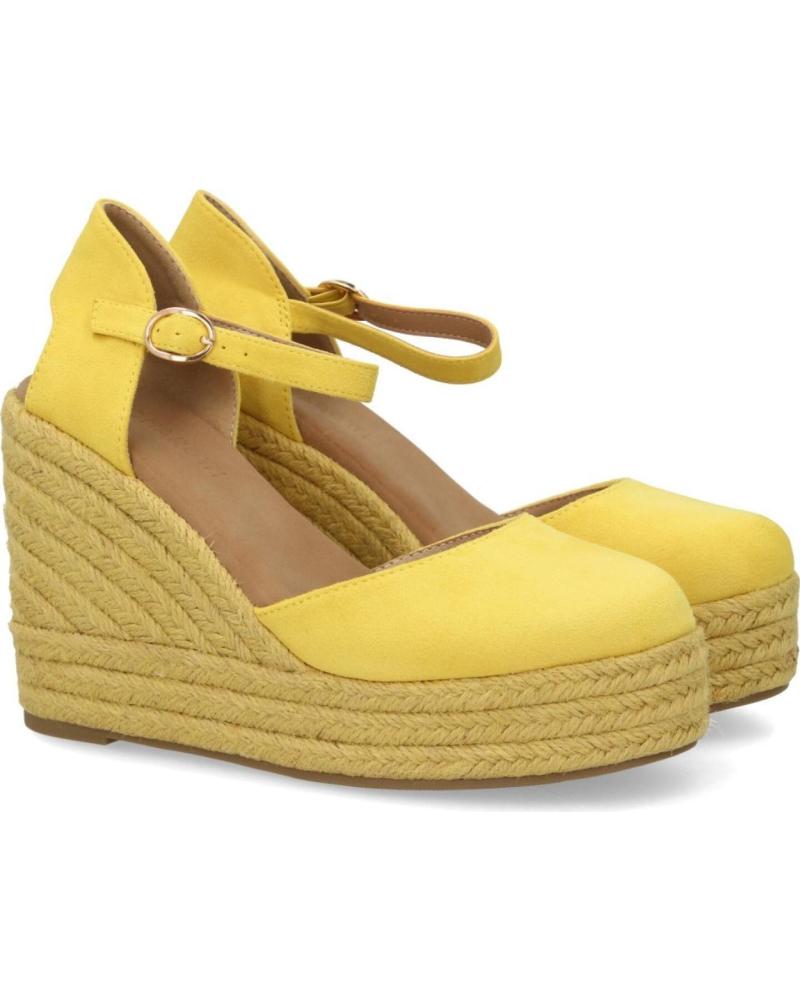 SPORT3PUNTO0 SANDALIA DE CUÑA CON PLATAFORMA Y CIERRE DE HEBILLA CF-5319 VARIOS COLORES