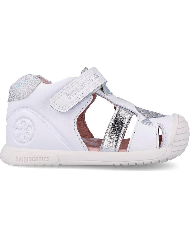 BIOMECANICS SANDALIA BIOGATEO PECES 262108 BLANCOPLATAC313