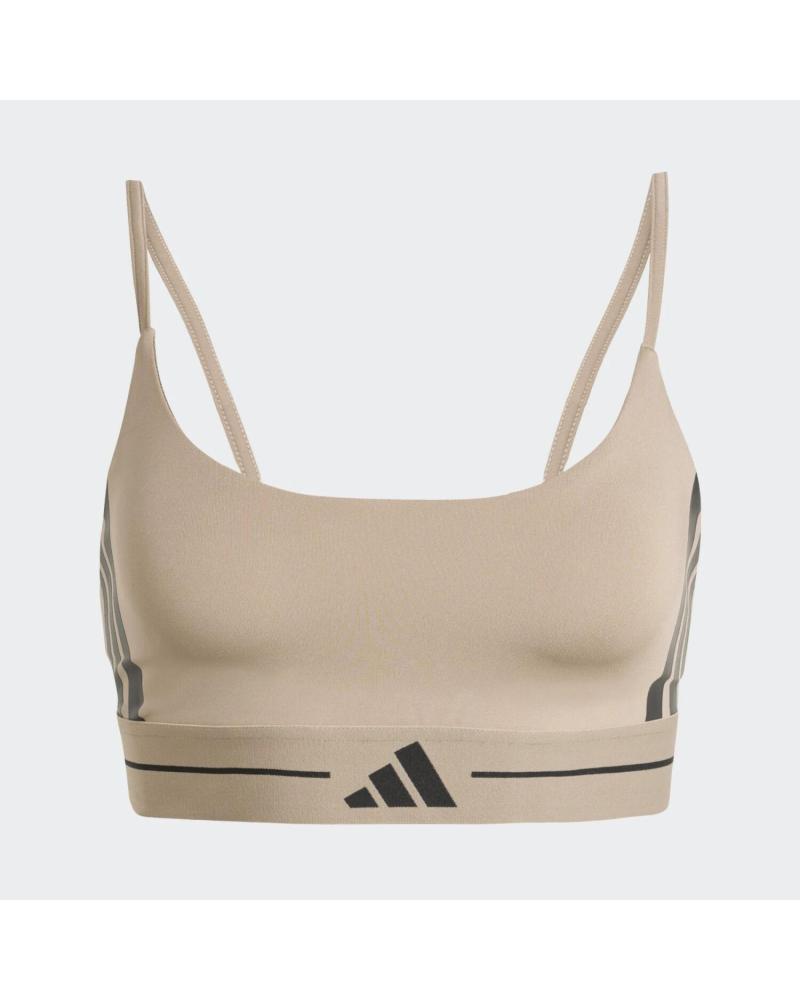 ADIDAS SUJETADOR DEPORTIVO TIRANTES FINOS LOGO NAN