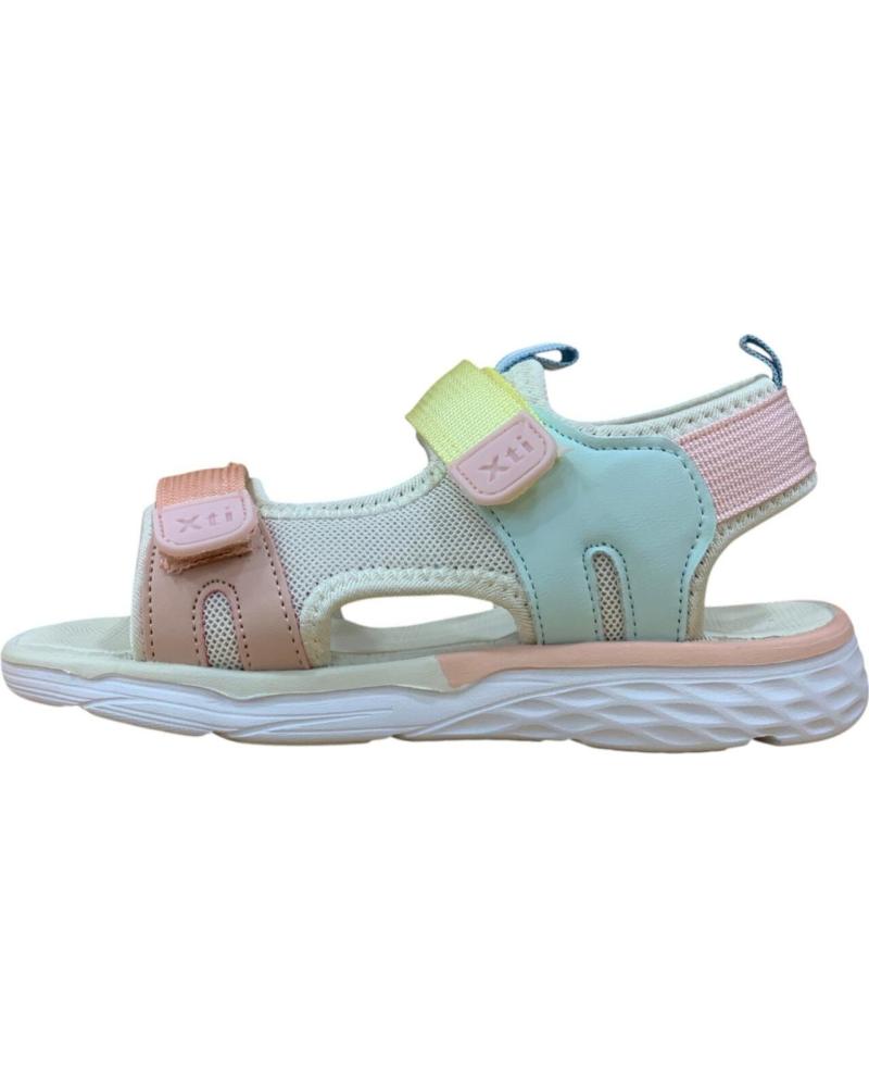 XTI SANDALIAS DEPORTIVAS CON CIERRE DE VELCRO 153110 BEIG