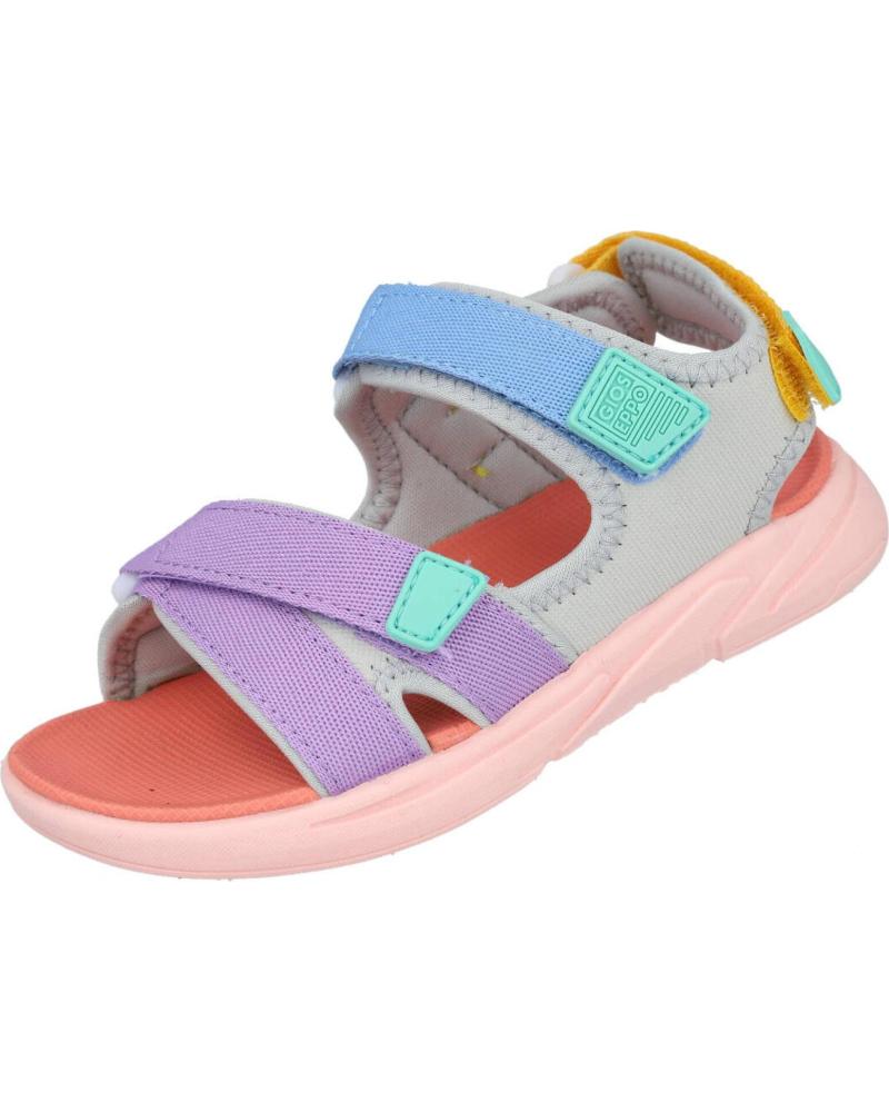 GIOSEPPO SANDALIAS DEPORTIVAS MULTICOLORES CON CIERRE DE VELCRO CORAL