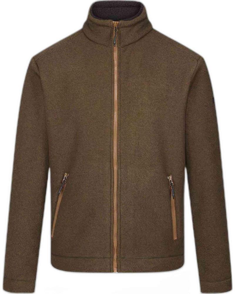 REGATTA CHAQUETA POLAR REGATTA CON CREMALLERA COMPLETA MARRON