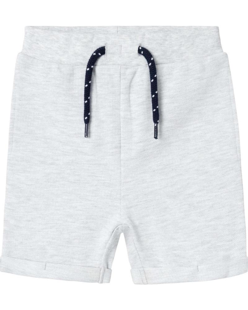 NAME IT PANTALÓN CORTO NAME IT CON CORDÓN AJUSTABLE GRIS