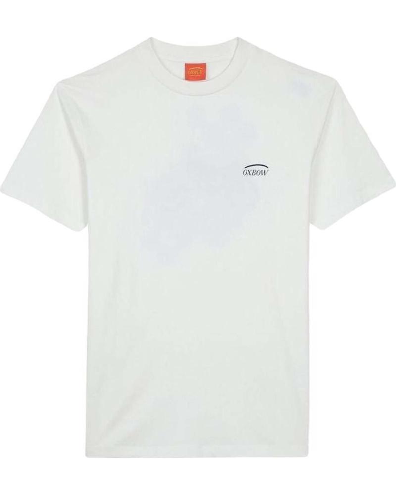 OXBOW CAMISETA OXBOW CON ESTAMPADO DE MOTOCICLETA BLANCO