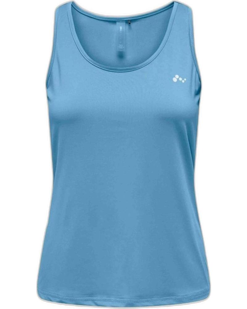 ONLY CAMISETA DE TIRANTES PLAY AZUL