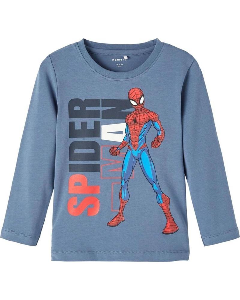 NAME IT NAME IT CAMISETA MANGA LARGA SPIDER-MAN AZUL