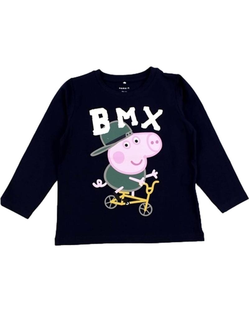 NAME IT CAMISETA MANGA LARGA PEPPA PIG BMX AZUL
