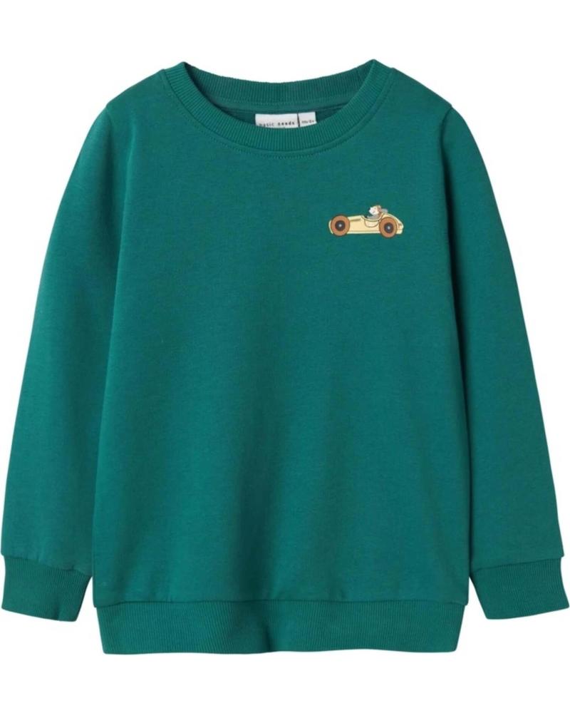 NAME IT SUDADERA NAME IT CON ESTAMPADO DE COCHE VERDE