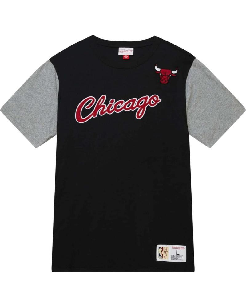 MITCHELL NESS CAMISETA MANGA CORTA MITCHELL & NESS CHICAGO BULLS HARDWOOD CLASSICS NEGRO