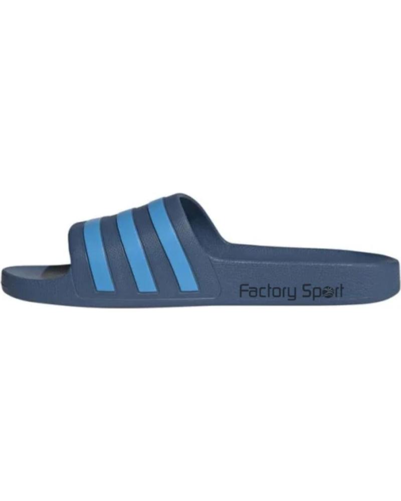 ADIDAS CHANCLAS ADILETTE AQUA CON BANDAS LATERALES MARINO-AZUL