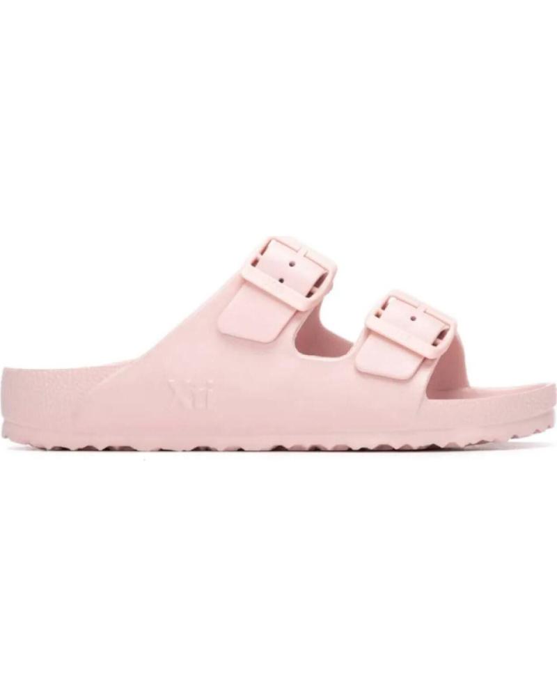 XTI SANDALIAS PLANAS CON DOBLE HEBILLA 145138 ROSA