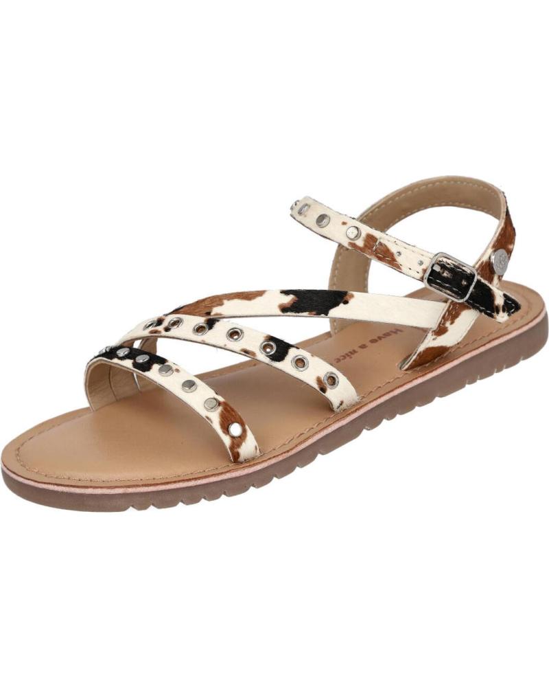 GIOSEPPO SANDALIAS GIOSEPPO 79266-KIMILILI CON ESTAMPADO ANIMAL VACA