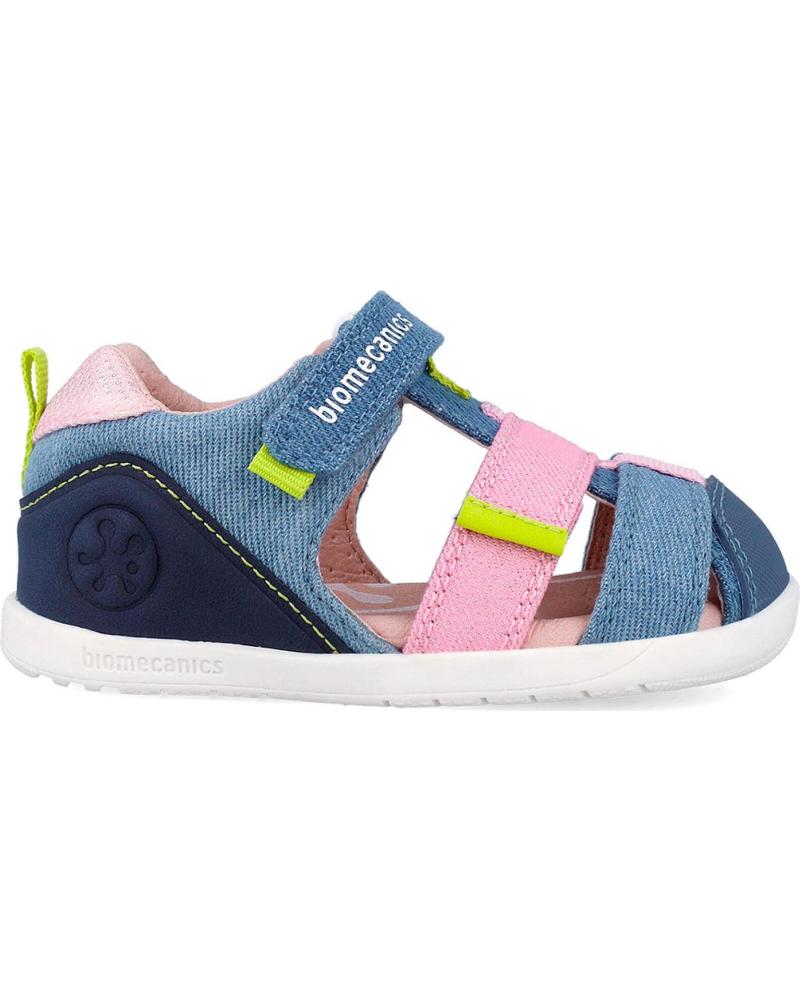 BIOMECANICS SANDALIA BIOMECANICS 262199 BAREFOOT URBAN JEANS-ROSA JEANSROSAC727