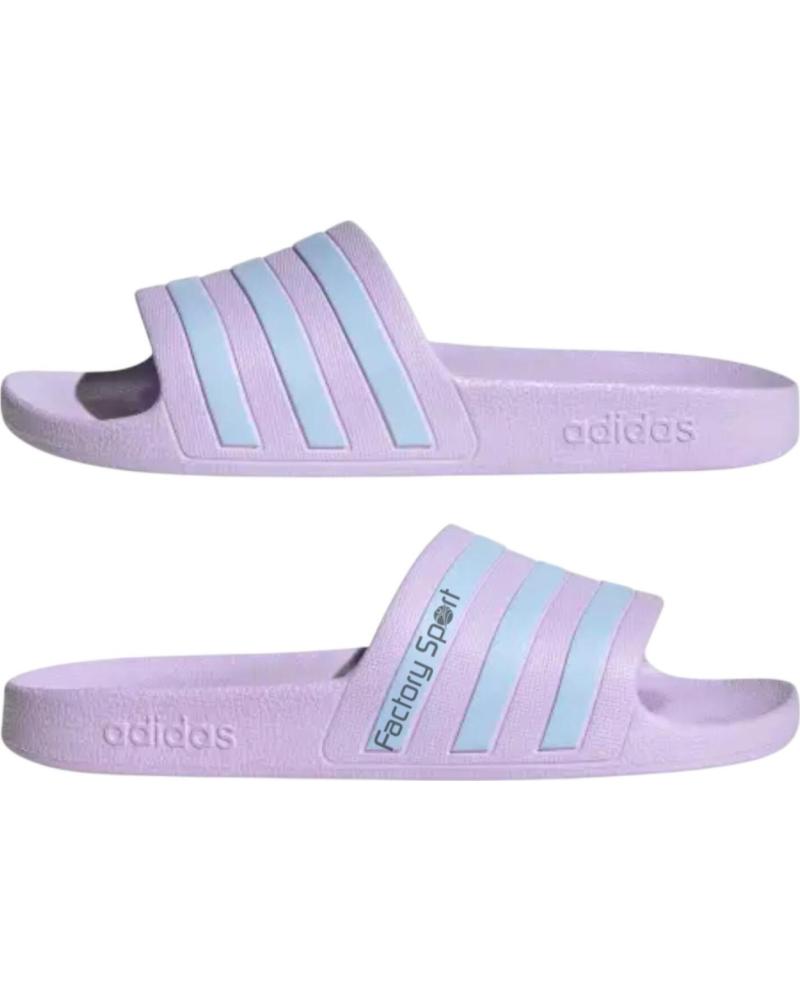 ADIDAS CHANCLAS ADILETTE AQUA MALVA-AZUL