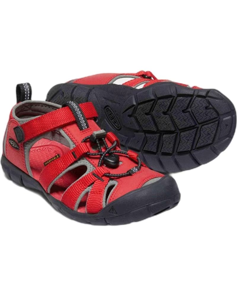 Sandalias Keen Newport H2 para Niños, Color Rojo