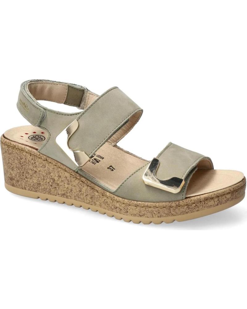 MOBILS SANDALIA ANATÓMICA CON CUÑA Y TIRAS AJUSTABLES VARIOS COLORES