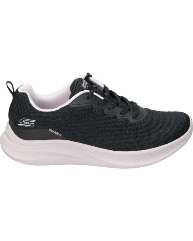 SKECHERS ZAPATILLAS BOBS SPORT CON PLANTILLA MEMORY FOAM NEGRO
