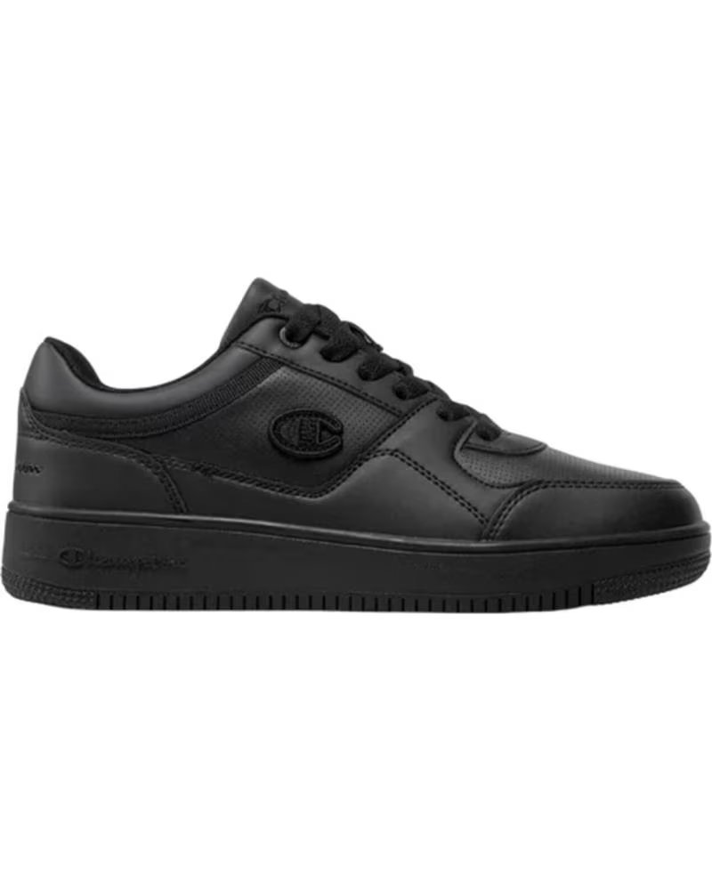 Champion Low-top Minimalista Negro