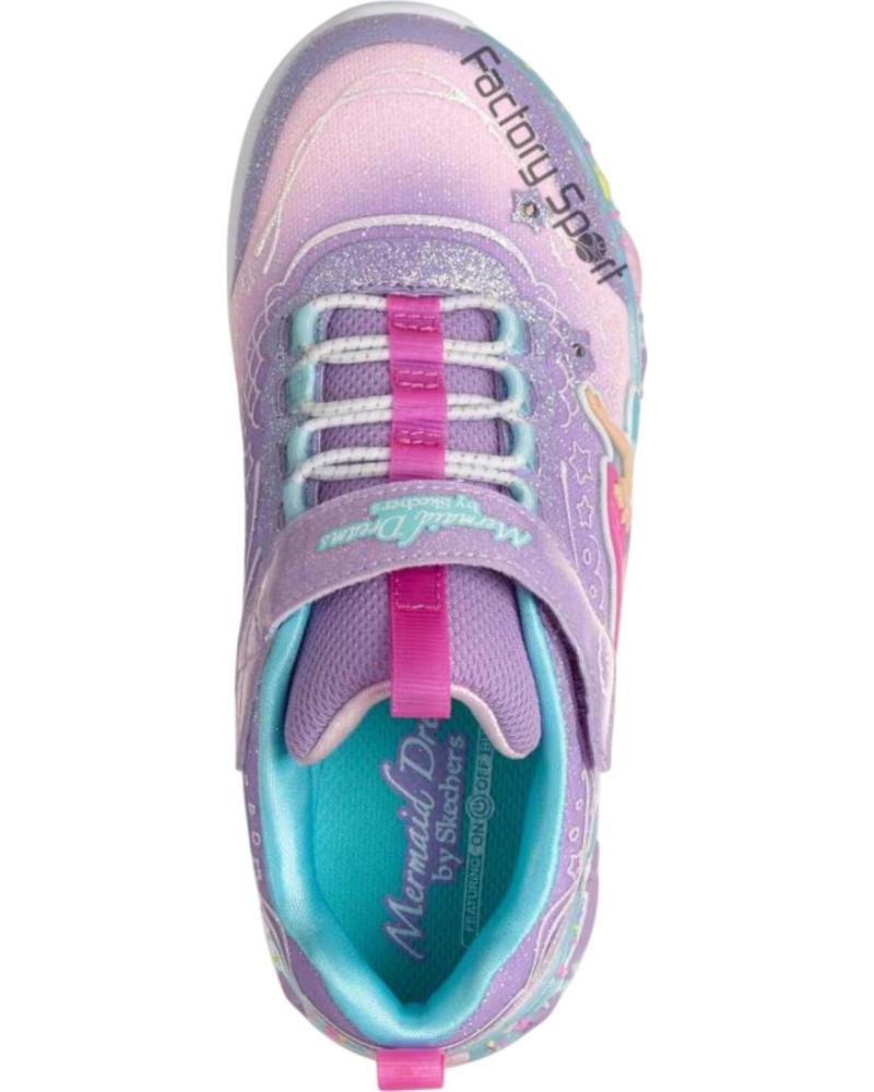 SKECHERS ZAPATILLAS SKECHERS LIGHTS MERMAID DREAMS CON LUCES LAVAN-MUL LVMT
