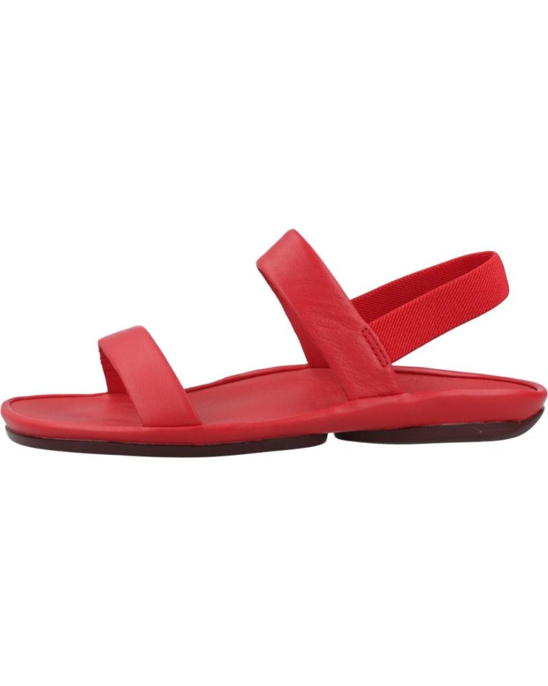 CAMPER SANDALIAS DE TIRAS AJUSTABLES ROJO
