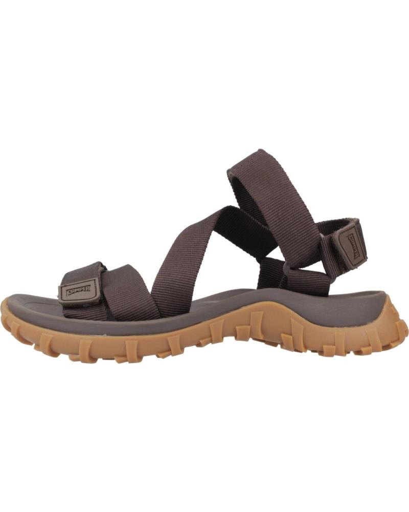 CAMPER SANDALIAS DE TREKKING CON CIERRE DE VELCRO MARRóN