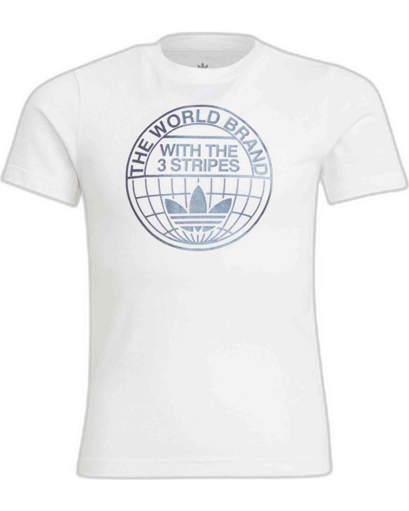 ADIDAS CAMISETA ADIDAS THE WORLD BRAND GRAPHIC BLANCO