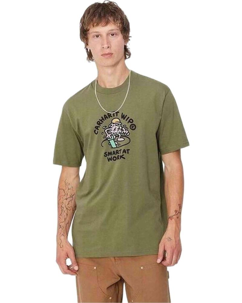 CARHARTT WIP CAMISETA CARHARTT WIP GRÁFICA MANGA CORTA VERDE