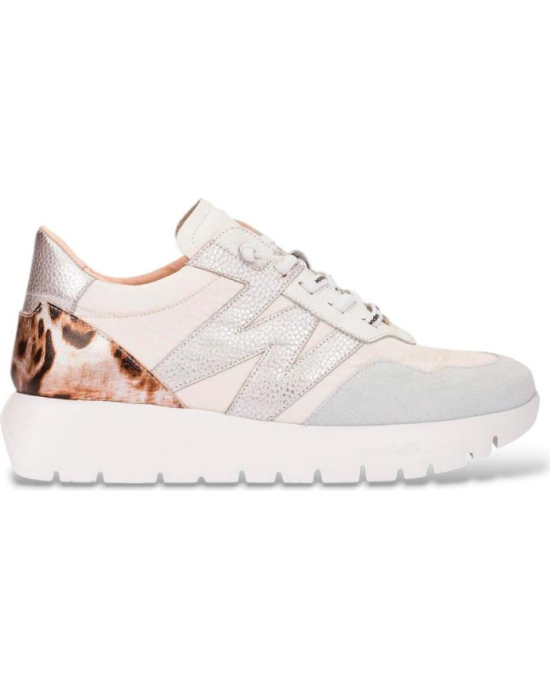 WONDERS WONDERS 24100 DEPORTIVAS CON DETALLE ANIMAL PRINT BLANCO