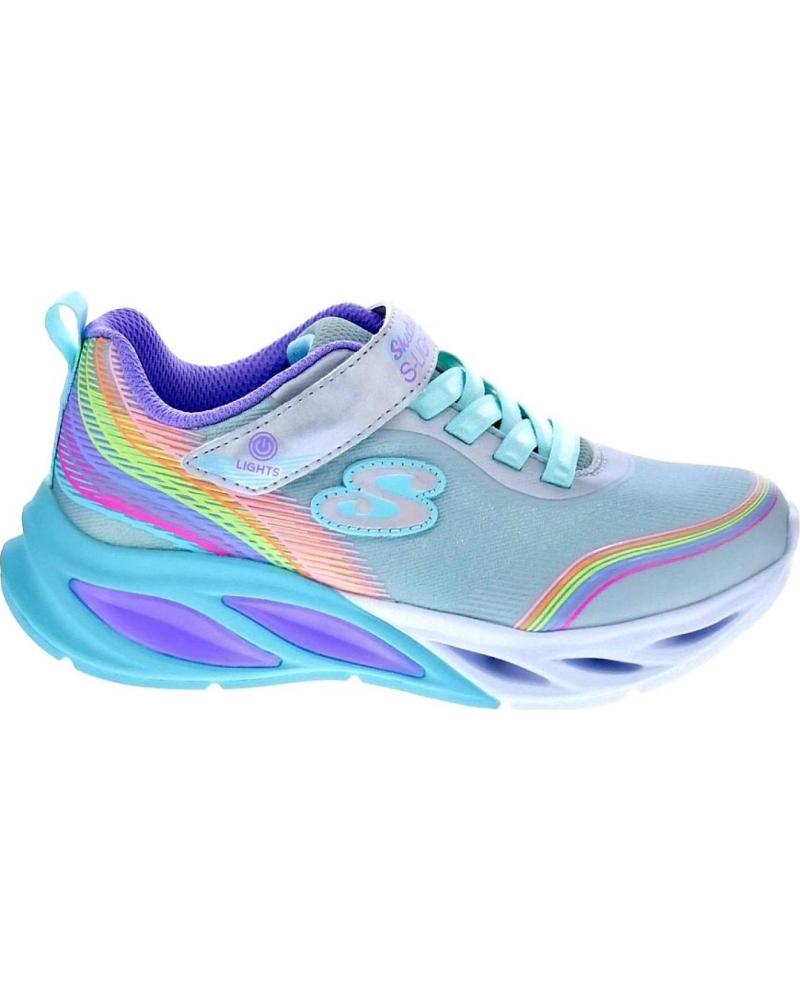 SKECHERS ZAPATILLAS SKECHERS COSMIC GLOW RAINBOW BLANCO