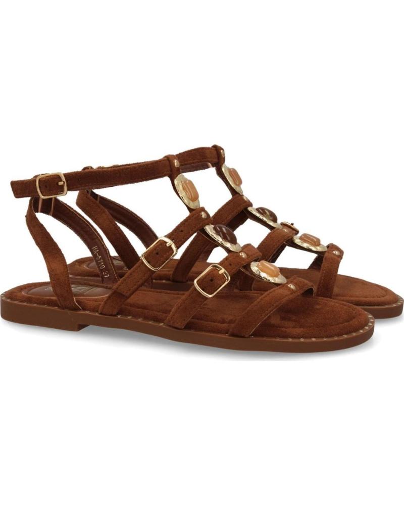 SPORT3PUNTO0 SANDALIA ROMANA CON HEBILLAS HA-5710 VARIOS COLORES