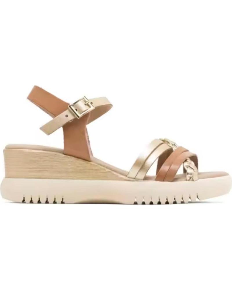 PORRONET PORRONET 3269 SANDALIAS DE CUÑA MARRóN